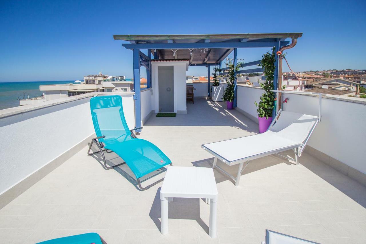 آنسيو Il Filo Blu Casa Vacanze المظهر الخارجي الصورة